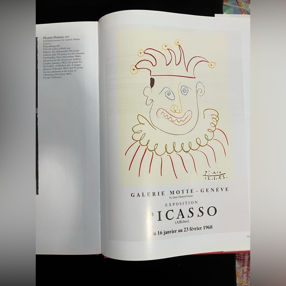 Picasso Posters HB Art Book By Maria Costantino Very good Condition - Picture 8 of 9